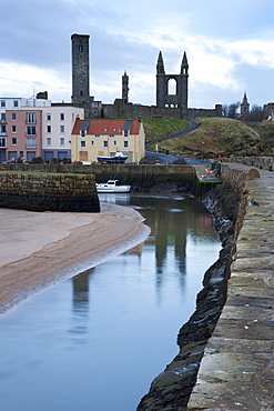 The Harbour at dawn, St Andrews, Fife, Scotland