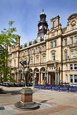 Old Post Office Building in City Square, Leeds, West Yorkshire, Yorkshire, England, United Kingdom, Europe