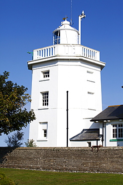 Overstrand Lighthouse near Cromer, Norfolk, England, United Kingdom, Europe