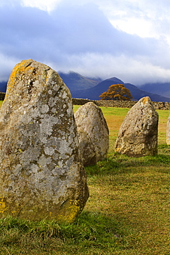 Castlerigg Stone Circle near Keswick, Lake District National Park, Cumbria, England, United Kingdom, Europe 