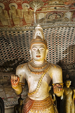 Dambulla Rock Cave Temple, UNESCO World Heritage Site, Central Province, Sri Lanka, Asia