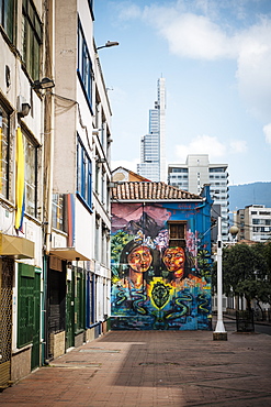 Wall Mural, Bogota, Cundinamarca, Colombia, South America