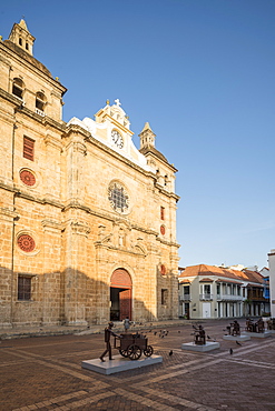 Church of San Pedro, Old City, UNESCO World Heritage Site, Cartagena, Bolivar Department, Colombia, South America