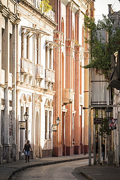 Colonial architecture in the Old City, UNESCO World Heritage Site, Cartagena, Bolivar Department, Colombia, South America