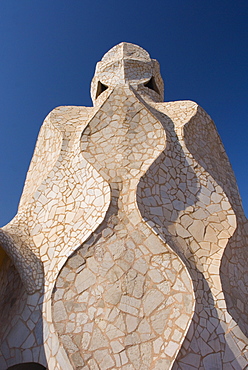 Casa Mila, UNESCO World Heritage Site, Barcelona, Catalonia, Spain, Europe