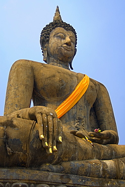 Wat Mahathat, Sukhothai Historical Park, UNESCO World Heritage Site, Sukhothai Province, Thailand, Southeast Asia, Asia