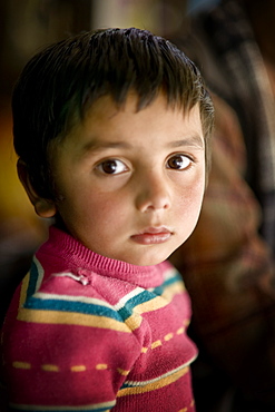 Portrait of Sandesh Sharma, Naya Pul, Annapruna Himal, Nepal, Asia