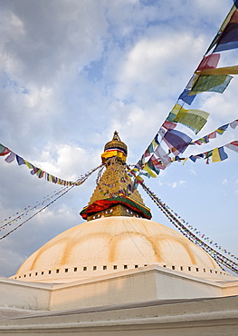 Boudhanath, UNESCO World Heritage Site, Kathmandu, Nepal, Asia