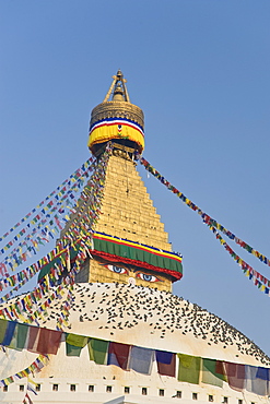 Boudhanath, UNESCO World Heritage Site, Kathmandu, Nepal, Asia