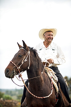 Portrait of Reyes, Rancho Xotolar, San Miguel de Allende, Guanajuato, Mexico, North America