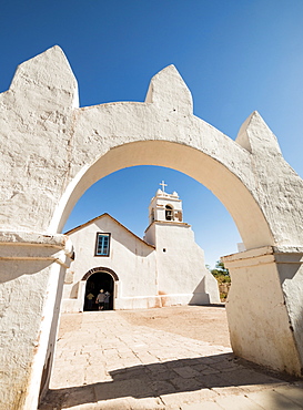 Iglesia de San Pedro, San Pedro de Atacama, Atacama Desert, El Norte Grande, Chile, South America