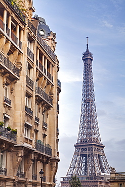 The Eiffel Tower in Paris, France, Europe