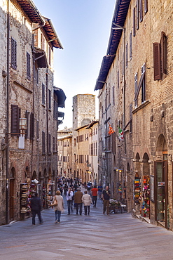 The historic centre of San Gimignano, UNESCO World Heritage Site, Tuscany, Italy, Europe