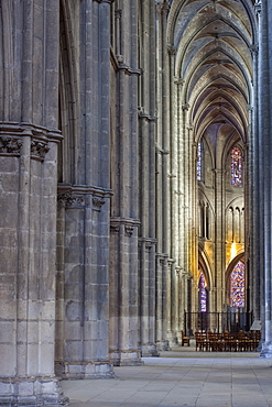 The cathedral of Saint Etienne, UNESCO World Heritage Site, Bourges, Cher, Centre, France, Europe