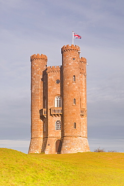 The Broadway Tower on the edge of the Cotswolds, Worcestershire, England, United Kingdom, Europe