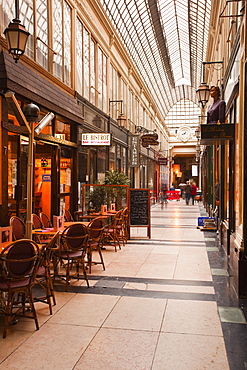 Passage des Panoramas in central Paris, France, Europe