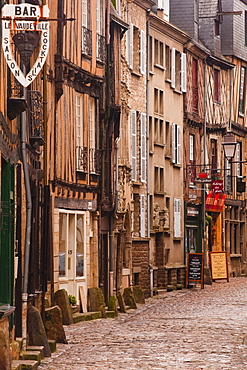 La Grande Rue in the old city of Le Mans, Sarthe, Pays de la Loire, France, Europe 