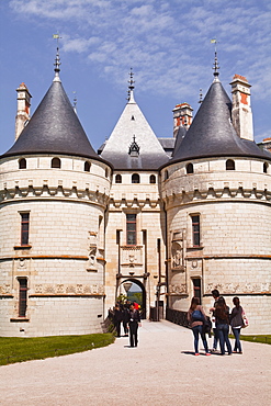 The renaissance chateau at Chaumont-sur-Loire, UNESCO World Heritage Site, Loire Valley, Loir-et-Cher, Centre, France, Europe