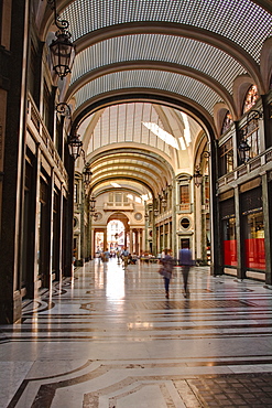 Galleria San Federico in central Turin, Piedmont, Italy, Europe