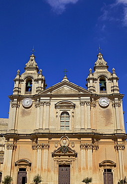 St. Paul's Cathedral, Mdina, Malta, Europe