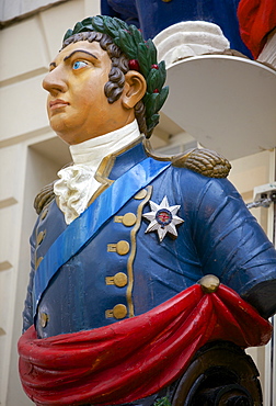 Ship figurehead at the National Maritime Museum, Greenwich, London, England, United Kingdom, Europe