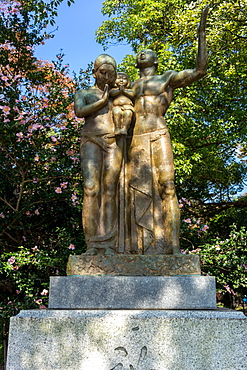 Monument of Prayer, Hiroshima Peace Memorial Park, Hiroshima, Japan, Asia