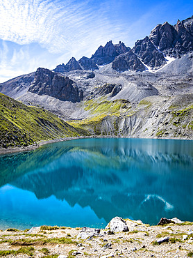 Lac Sainte Anne, GR5 trail, PNR Queyras, Ceillac, Alpes, France