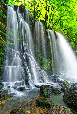 Verneau waterfall, Nans-Sous-Sainte-Anne, Doubs, France