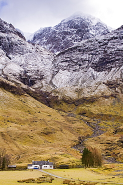 Bidean nam Bian, a Munro in Glen Coe, Scotland, United Kingdom, Europe