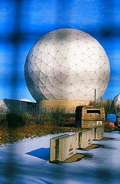 An early warning radar station on the Moors near Harrogate, Yorkshire, England, United Kingdom, Europe