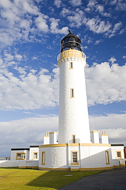 The Mull of Galloway lighthouse on Scotlands most southerly tip, Scotland, United Kingdom, Europe