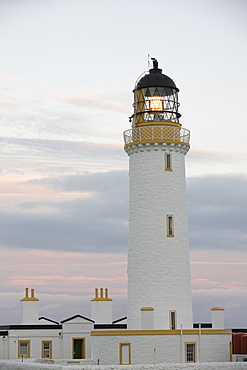 The Lighthouse on the Mull of Galloway on the Rhins of Galloway, Scotland, United Kingdom, Europe