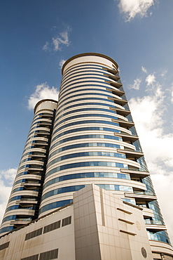 A building in the Al Raffa area of Dubai, United Arab Emirates, Middle East