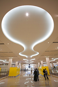 Inside Dubai's airport, United Arab Emirates, Middle East