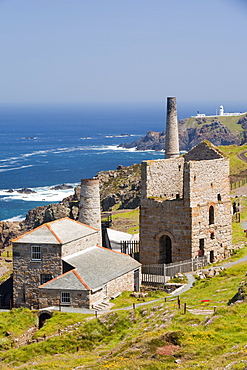 Geevor tine mine near Pendeen, Cornwall, England, United Kingdom, Europe