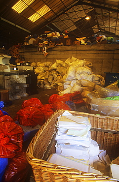 A recycling plant in Carlisle, Cumbria, England, United Kingdom, Europe