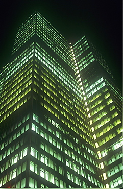 Tower block on Euston Road, London, England, United Kingdom, Europe