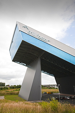 The Chill Factor, an indoor skiing area in Manchester, England, United Kingdom, Europe