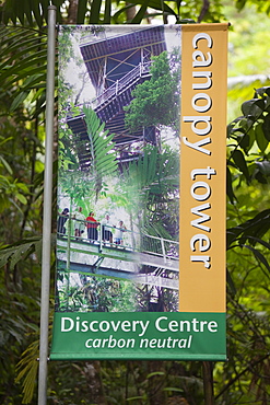 The Daintree Discovery Centre in the Daintree rainforest in the North of Queensland, Australia, Pacific