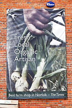 A farm shop near Holt in Norfolk, England, United Kingdom, Europe