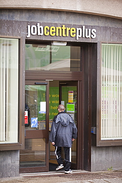 The Job Centre in Truro, Cornwall, England, United Kingdom, Europe