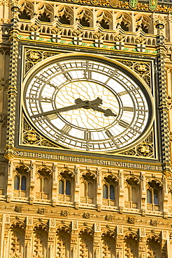 Big Ben, Houses of Parliament, UNESCO World Heritage Site, Westminster, London, England, United Kingdom, Europe