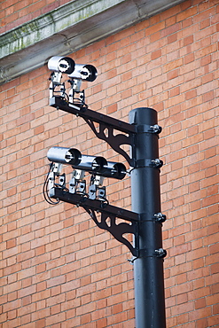 CCTV cameras in Earls Court, London, England, United Kingdom, Europe