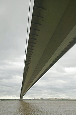 The Humber Bridge near Hull, England, United Kingdom, Europe