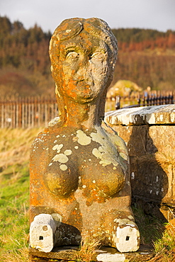 One of two mermaids in Inverarish of the Isle of Raasay, Scotland, United Kingdom, Europe