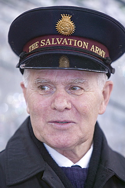 A Salvation Army member, United Kingdom, Europe