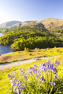 Grasmere Lake in spring, near Ambleside in the Lake District, Cumbria, England, United Kingdom, Europe