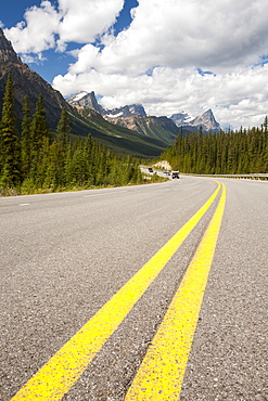 The Icefields Parkway, Alberta, Canadian Rockies, Canada, North America