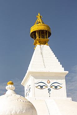 A Buddhist stupa in Kathmandu, Nepal, Asia