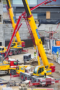 Expansion work at Oslo Airport in Norway.